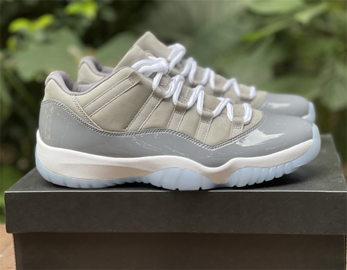 Pure original version_ Air Jordan 11 Low _Cool Grey_ cool gray low-grade_ the goods number_ 528895-003_ full code shipment 40-47.5-037c0fcb
